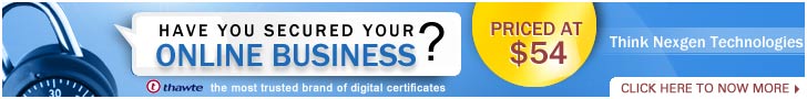 Digital Certificate @ $54 per yr.